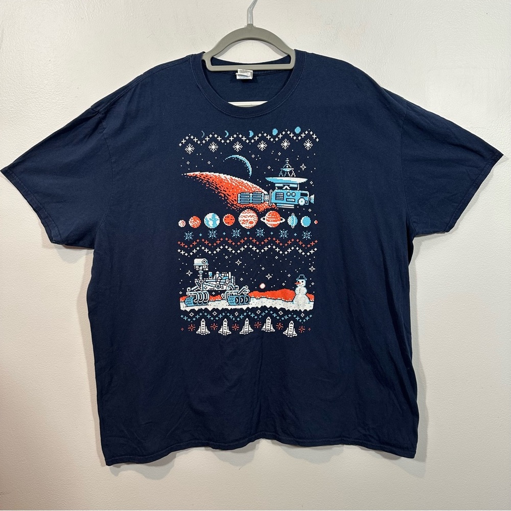 Holiday Navy Blue T-Shirt